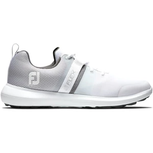 Footjoy Flex Mens Golf Shoes 2021 White/Grey US 10