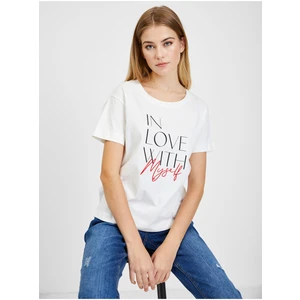 White Women's T-Shirt ORSAY - Women