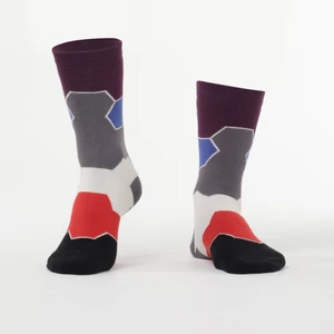 Barevné dámské ponožky se vzory
