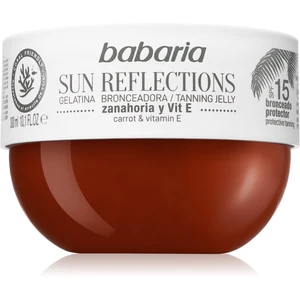 Babaria Tanning Jelly Sun Reflections ochranný gel SPF 15 300 ml