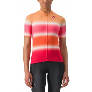Castelli Dolce W Jersey Soft Orange/Hibiscus S Odzież kolarska / koszulka
