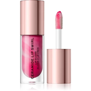 Makeup Revolution Ceramide Swirl hydratační lesk na rty odstín Sweet Soft Pink 4,5 ml