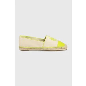 Espadrilky MICHAEL Michael Kors Kendrick zelená farba, 40S3KNFP1D