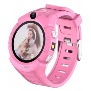 CARNEO GuardKid+ pink mini chytré hodinky pro děti