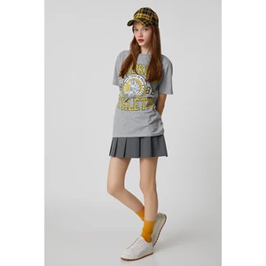 Koton Brooklyn Printed T-Shirt Short Sleeved Crew Neck