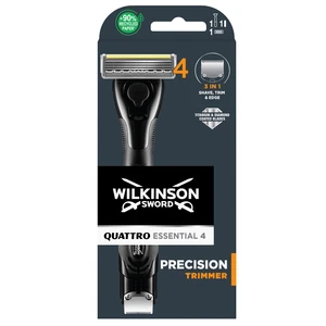 Wilkinson Sword Holiaci strojček pre mužov Quattro Essential Precision Trimmer