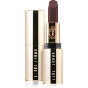 Bobbi Brown Luxe Lipstick luxusní rtěnka s hydratačním účinkem odstín Plum Brandy 3,8 g