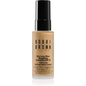 Bobbi Brown Mini Skin Long-Wear Weightless Foundation dlouhotrvající make-up SPF 15 odstín Warm Beige 13 ml