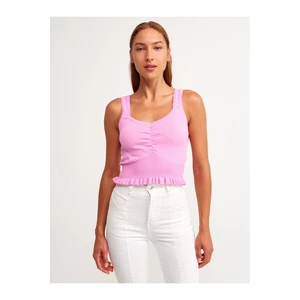 Dilvin Camisole - Pink - Slim fit