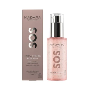 MÁDARA Intenzívny hydratačný hyalurónový gél s ružovou vodou SOS Hydra (Intense Rose Jelly) 75 ml