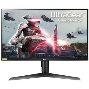 LCD monitor LG Electronics 27GL63T-B, 68.6 cm (27 palec),1920 x 1080 Pixel 5 ms, IPS LCD DisplayPort, HDMI™, na sluchátka (jack 3,5 mm)