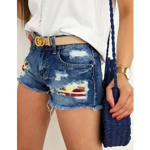 Women's shorts FLO blue SY0199