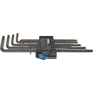 Wera 024450 Zástrčné klíče 967/9 Torx XL HF 1. Sada dlouhých 9 ks s přidržovací funkcí