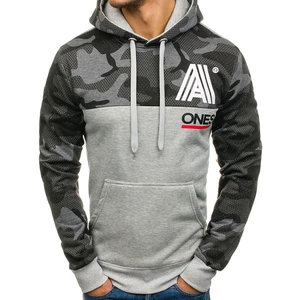 Men's hooded sweatshirt DD53 - grey,