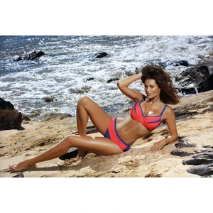 Swimwear Barbara Oltremare-Coralmania M-473 (8) Orange-Navy