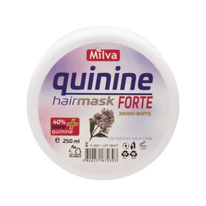 Milva Quinine Forte posilňujúca maska pre slabé vlasy s tendenciou vypadávať 250 ml