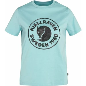 Fjällräven Kånken Art Logo Tee W Sky Blue M Camisa para exteriores