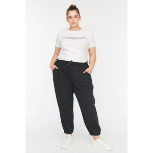 Trendyol Curve Anthracite Thin Jogger Knitted Sweatpants