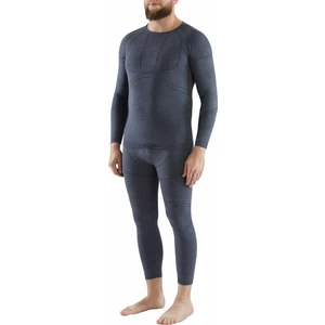 Viking Lan Pro Merino Set Base Layer Gri închis L Lenjerie termică