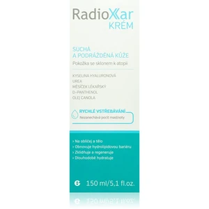 Radioxar RadioXar cream intenzívne hydratačný krém pre veľmi suchú citlivú a atopickú pokožku 150 ml