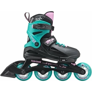 Rollerblade Fury JR Black/Sea Green 29-33 Kolieskové korčule