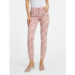 Orsay Pink Women Patterned Slim Fit Jeans - Women