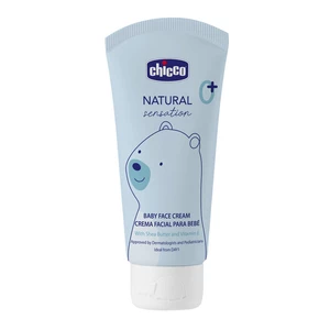 Chicco Natural Sensation Baby pleťový krém pre deti od narodenia 0+ 50 ml
