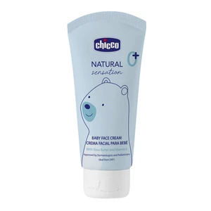 Chicco Natural Sensation Baby pleťový krém pro děti od narození 0+ 50 ml