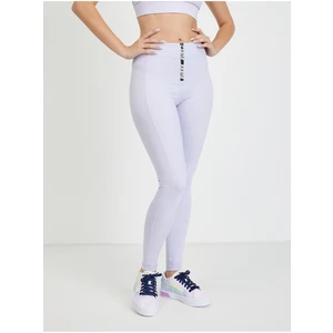 Light Purple Sports Leggings Guess Cherry - Women