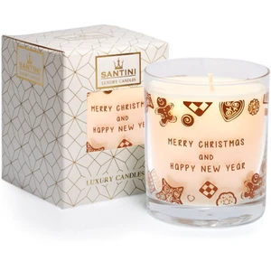 SANTINI Cosmetic Christmas Cookie vonná svíčka 200 g