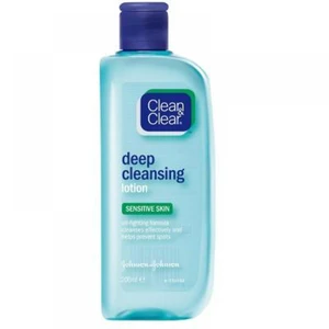 Clean & Clear Deep Cleansing hĺbková čistiaca pleťová voda pre citlivú pleť 200 ml