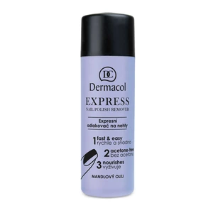 Dermacol Expresní odlakovač na nehty (Express Nail Polish Remover) 120 ml