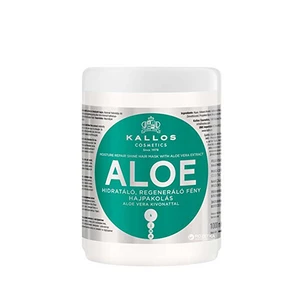 Kallos Aloe Moisture Repair Shine Hair Mask odżywcza maska dla połysku i miękkości włosów 275 ml