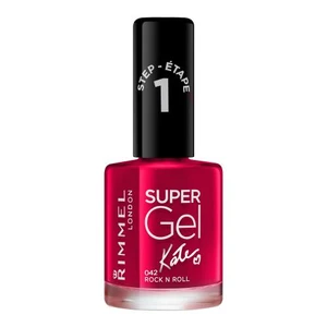 Rimmel Super Gel By Kate gélový lak na nechty bez použitia UV/LED lampy odtieň 042 Rock n Roll 12 ml