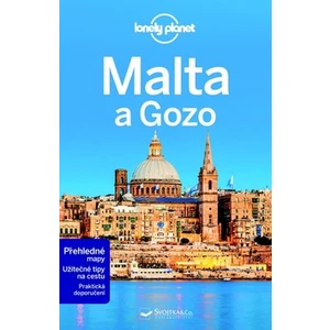 Malta a Gozo -- Z řady průvodců Lonely Planet [Mapa knižní]