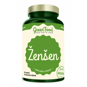 GreenFood Ženšen 60 kapslí