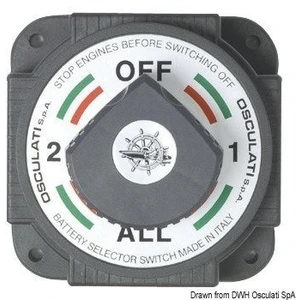 Osculati Heavy Duty battery switch, high-power model