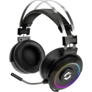 SpeedLink ORIOS RGB 7.1 herní headset na kabel přes uši, s USB, černá