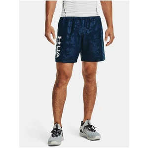 Under Armour UA Woven Emboss Shorts Modrá M