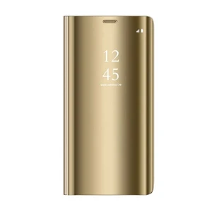 Flipové pouzdro Cu-Be Clear View pro A14 / A14 5G, zlatá