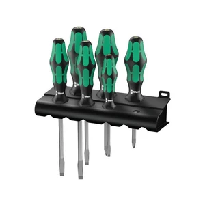 Wera 007681 6 ks šroubováků Kraftform Plus 334/355 SK/6 (6 ks + stojánek)