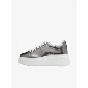 Tamaris women's silver platform sneakers - Women