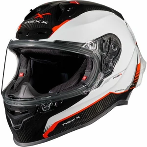 Nexx X.R3R Carbon White/Red L Casco