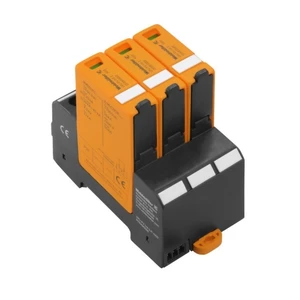 Zásuvný svodič pro přepěťovou ochranu Weidmüller VPU PV I+II 3 1000 2530610000, 20 kA, černá, oranžová
