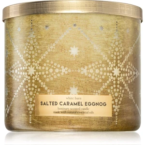 Bath & Body Works Salted Caramel Eggnog vonná svíčka 411 g