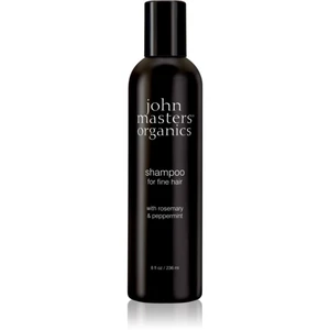 John Masters Organics Rosemary & Peppermint šampón pre jemné vlasy 236 ml