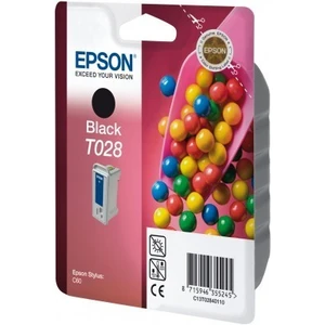 Epson C13T028401 čierna (black) originálna cartridge