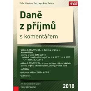 Daně z příjmů s komentářem 2018 - 17. vydání