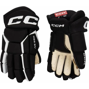 CCM Hokejové rukavice Tacks AS 550 JR 10 Black/White