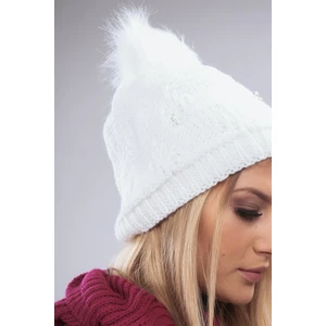 White winter cap